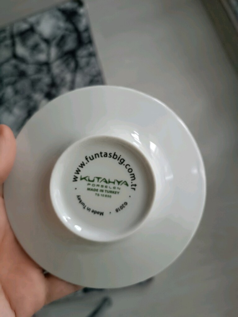 Kütahya porselen kahve fincanı - 5