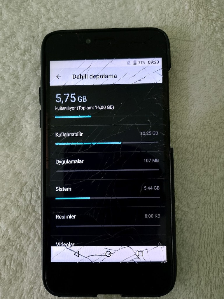SORUNSUZ: Vestel E3 16gb temiz - 5