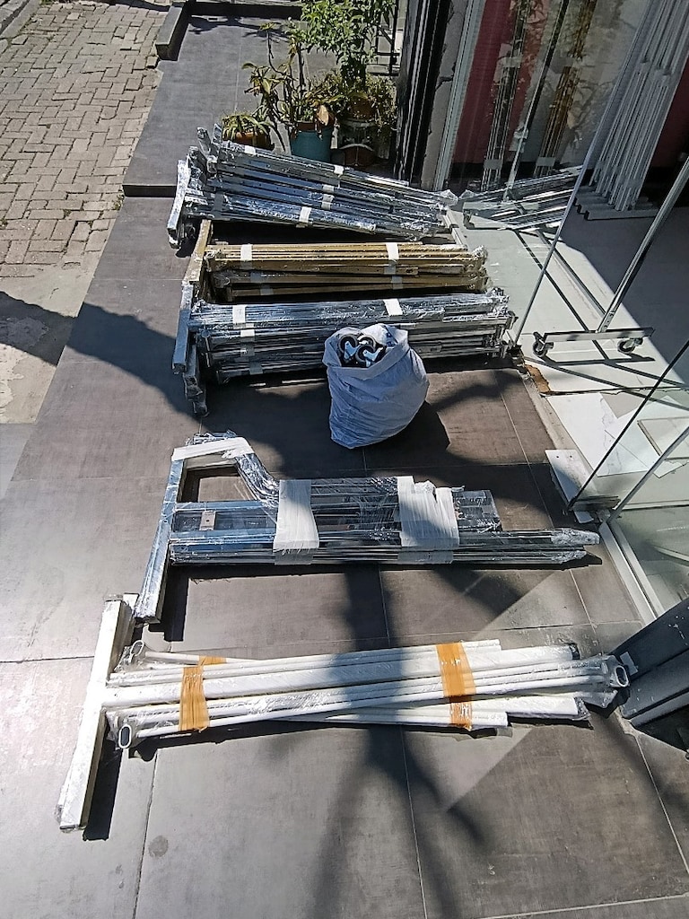 Eşek Askısı,Butik Askı,Bitik Askısı,Ayaklı Askılık, Tekerlekli Eşek - 14