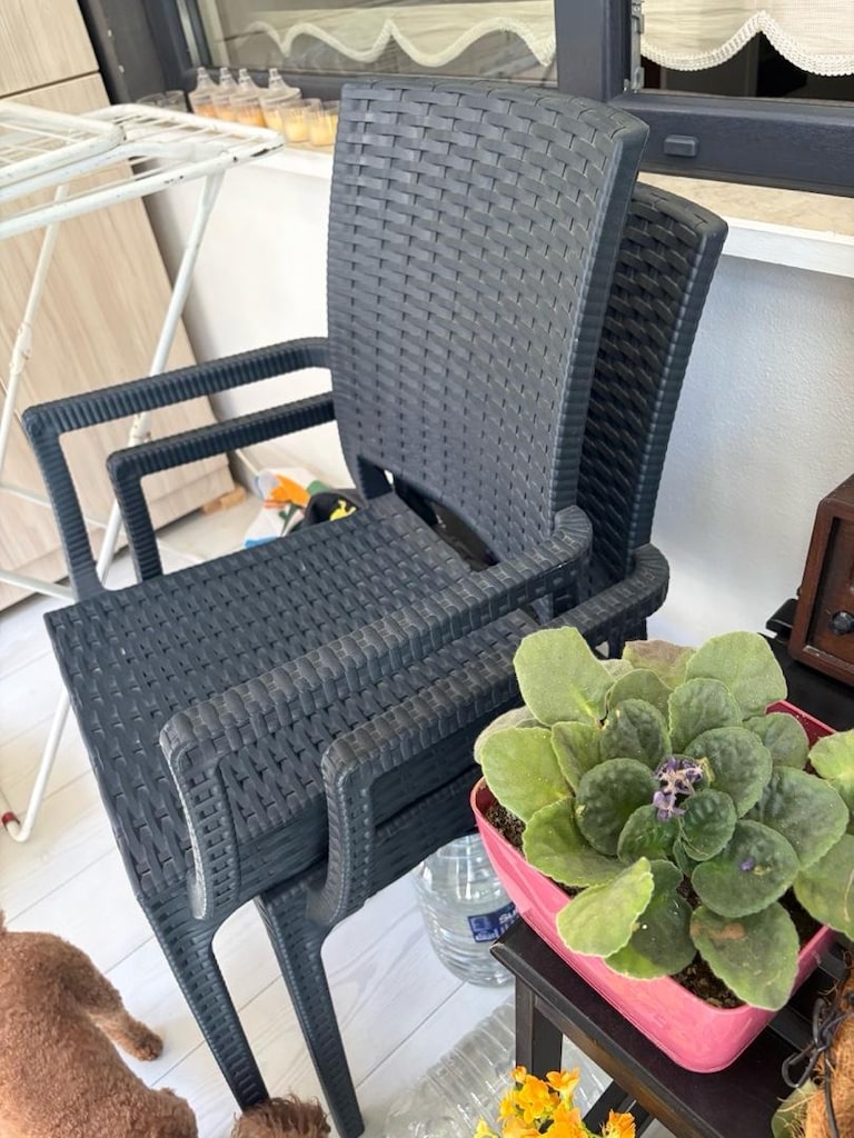 Mandella Elit Rattan Bahçe/Balkon Masa Takımı 90x90 | 4 Sandalyeli - 3