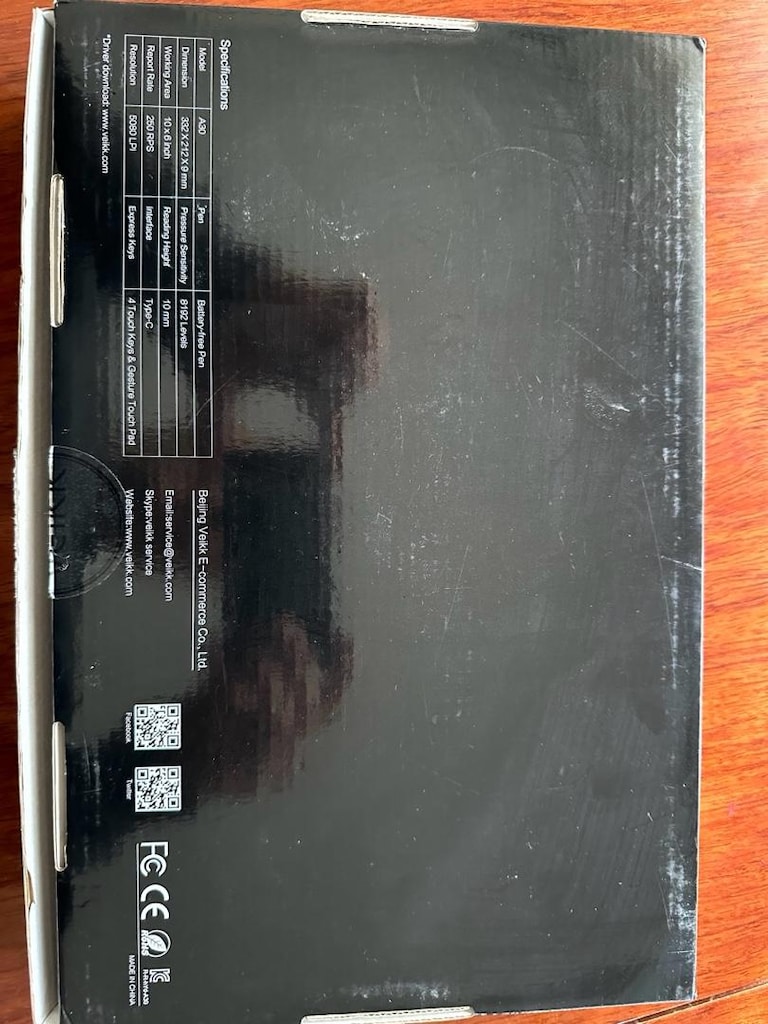 Veikk A30 grafik tablet kalemli - 2