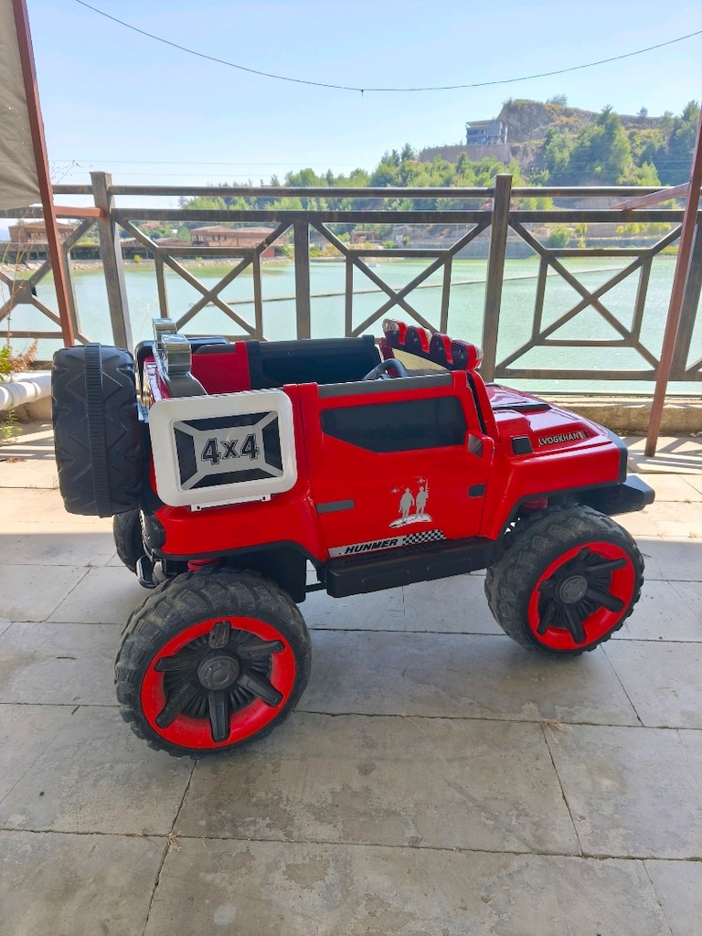 4x4 Hummer Jeep Büyük XXL Akülü Araba - 10