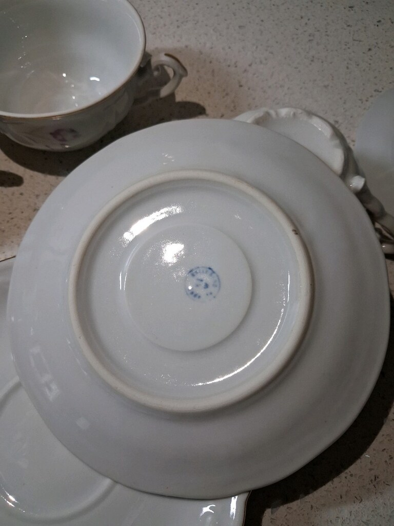 60 Yıllık Bulgaristan Malı Vintage 5’li Çay Fincanı Takımı - 3
