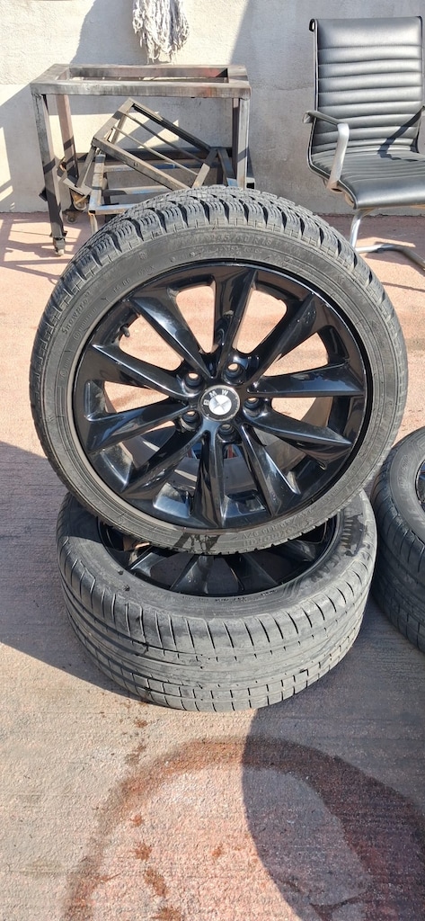 bmw jant 5x120 18 inç ön arka farklı ofset orjinal - 6