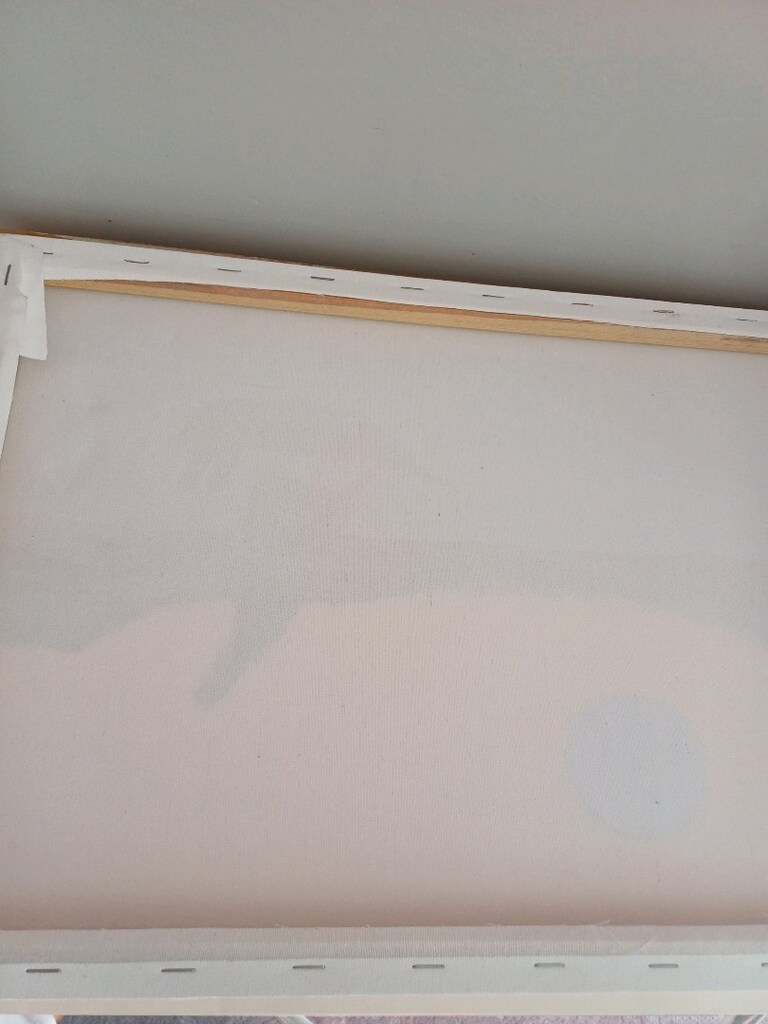 Tuval 35 x 50 guaj boyası çalışması - 3