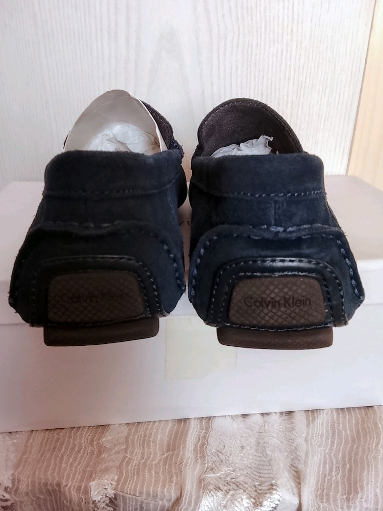 Calvin Klein Lacivert suet loafer. - 3