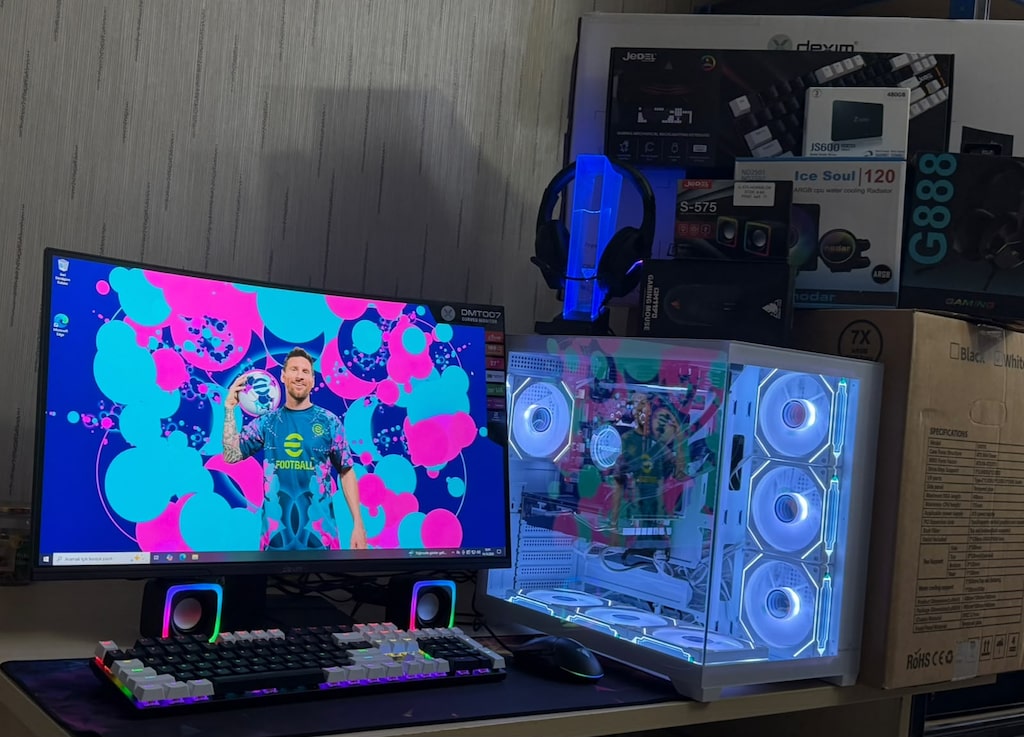 FULL SET GAMİNG PC MASAÜSTÜ OYUN BİLGİSAYARI - 9