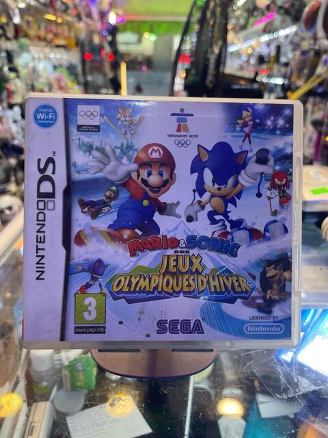 mario and sonic at winter olympics ds oyunu
