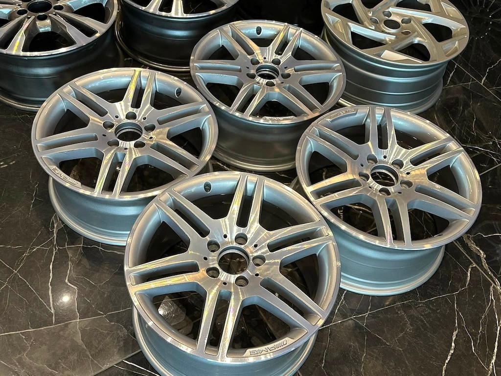17 JANT 5X112 ORJİNAL MERCEDES VW SEAT SKODA AUDİ HATASIZ TEMİZ - 6
