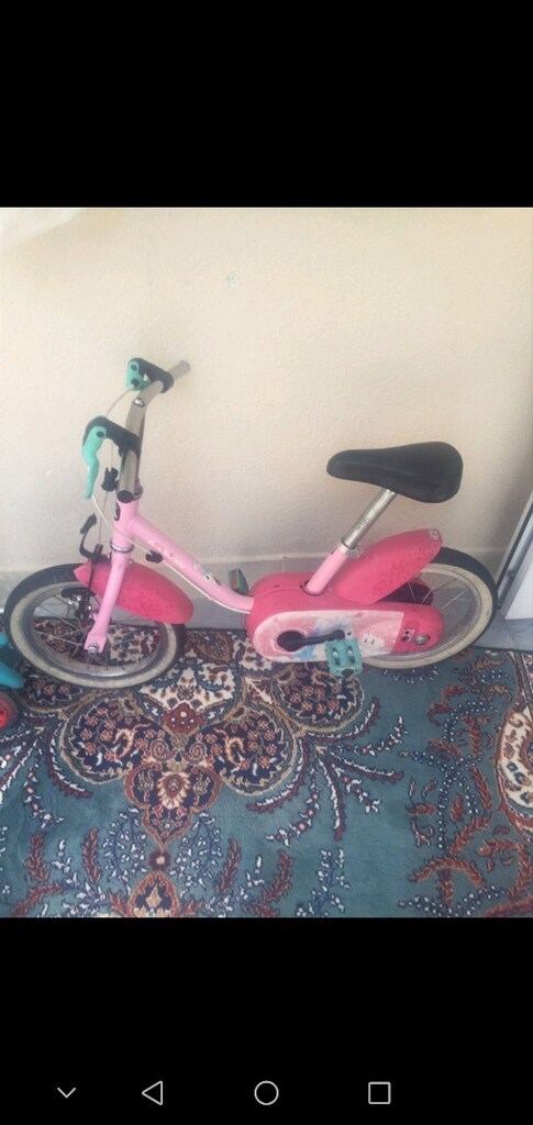 decathlon btwin kız çocuk bisiklet pembe - 4