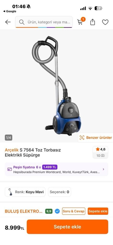 Arçelik Elektrikli Süpürge - 2