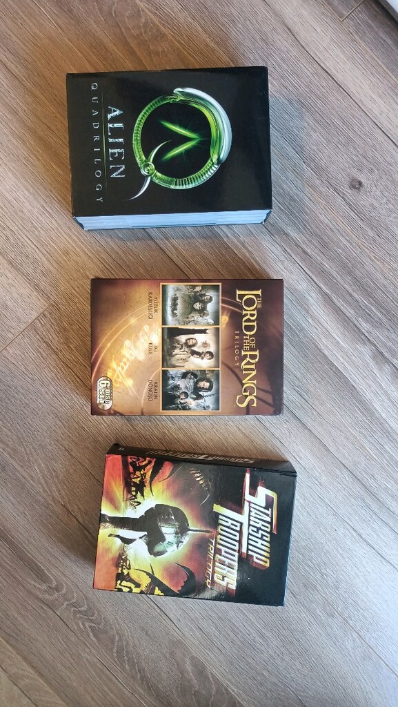 Lord of the Rings, Starship Troopers, Alien Dvd 3 filmin toplam fiyati - 3