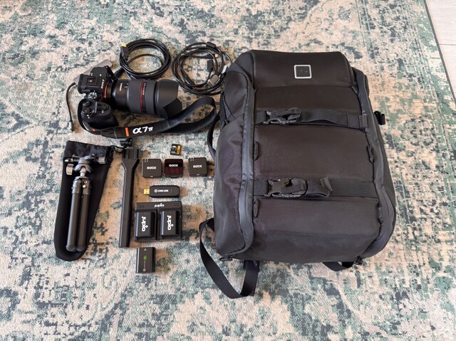 Komple Vlog/İçerik Üretici Kamera & Rode Ses Seti (Sony A7 IV Dahil)