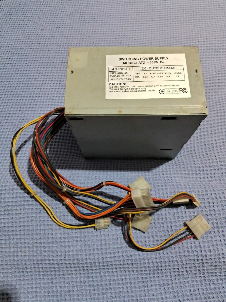 Power Suply Güç kaynağı 300W Çalışıyor PAZARLIK YOK - 3