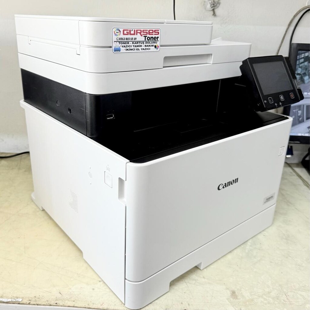 Yazıcı Canon MF744CDW Tarayıcı + Fotokopi Renkli Çok Fonksiyonlu - 6