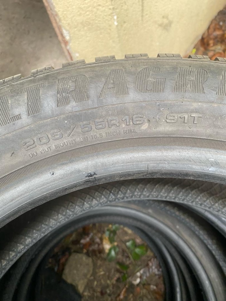 205/55 R 16 GOODYEAR KIŞLIK DOT3818 - 5