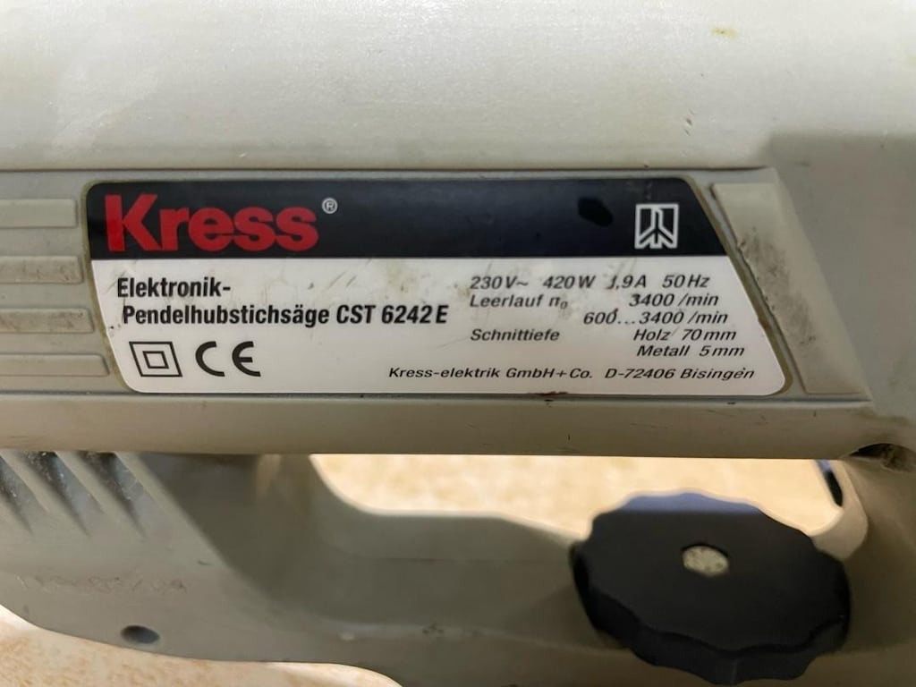 Kress CST 6242 E Dekupaj Testere (420W - Alman Malı - 2