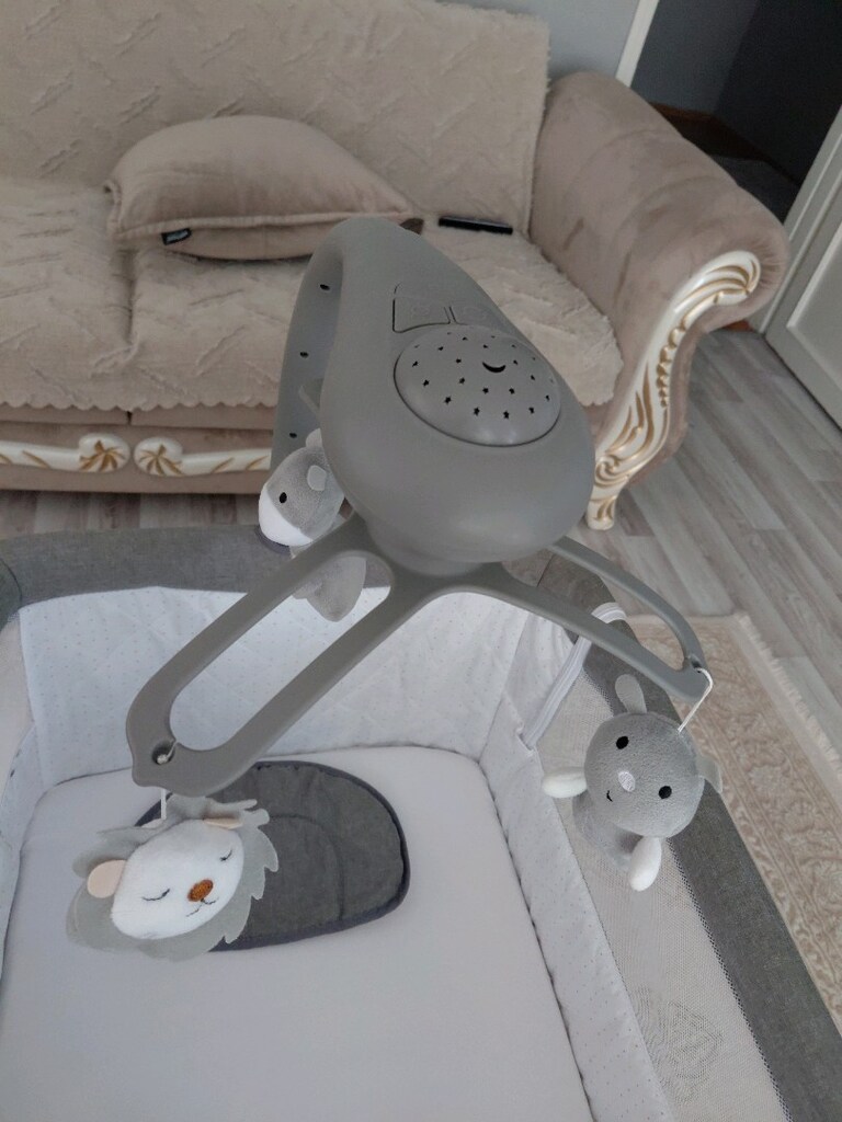 Uzaktan Kumandalı Müzikli Anne Yanı Beşik Darıca / Elektrikli Beşik - 6