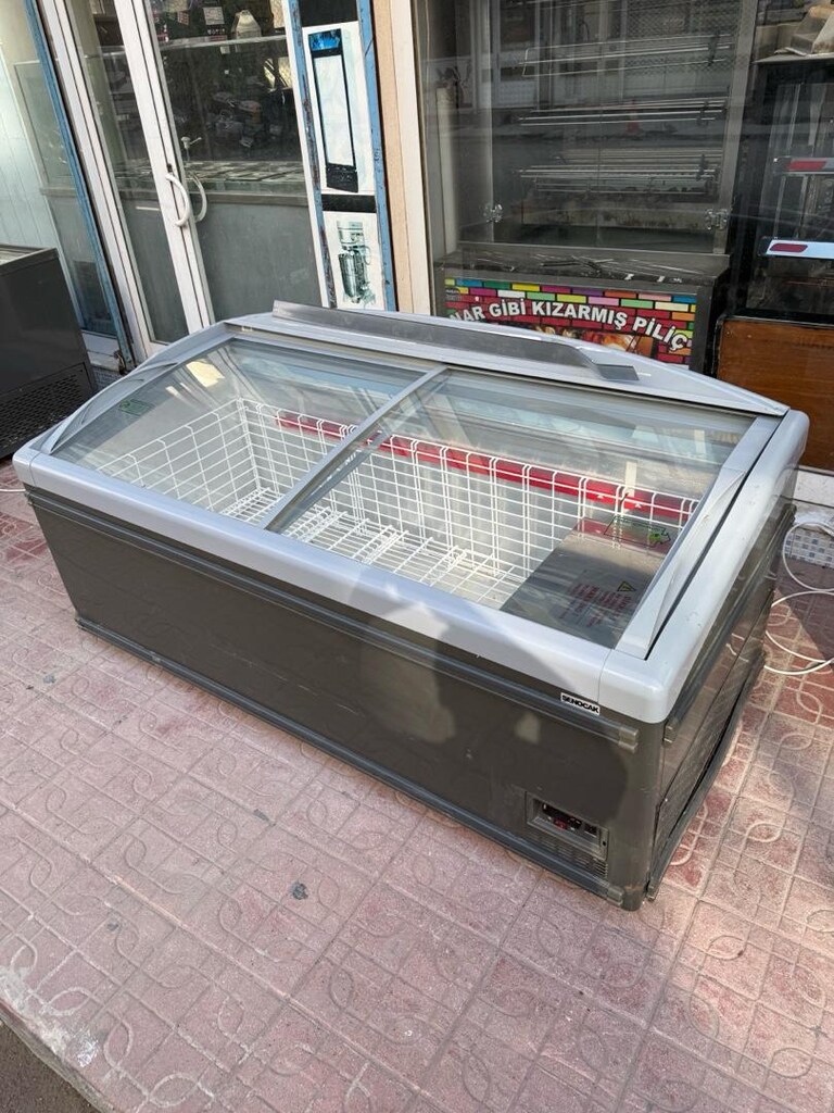 800 litrelik difriz difriz derin dondurucu market et dolabı şarküteri - 19