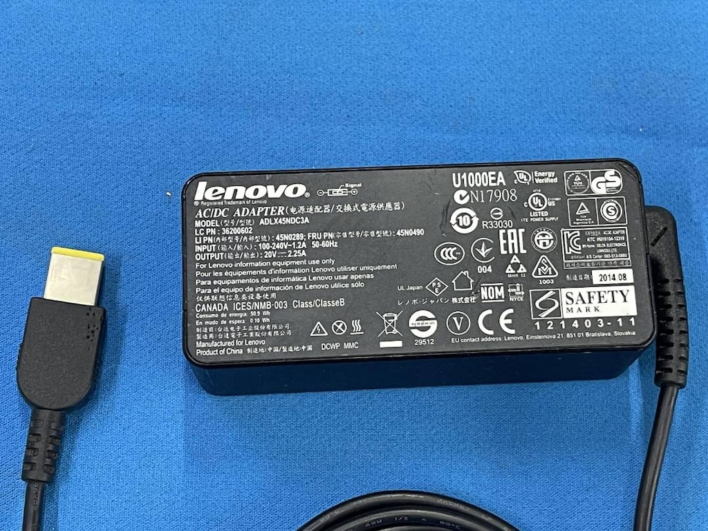 Lenovo Laptop Orjinal Adaptör | ADLX45NDC3A | 20V-2.25A - 2