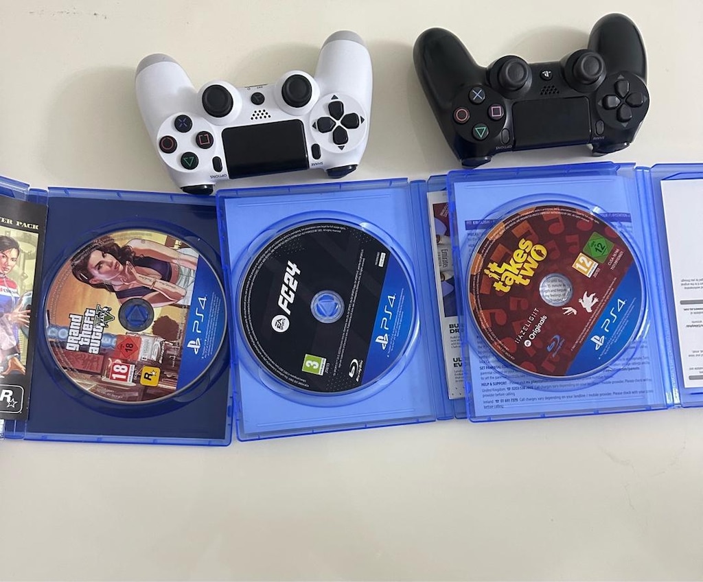 PS4 Slim 500 GB | 2 Kol | 3 Oyun | Kutulu | Temiz - 2