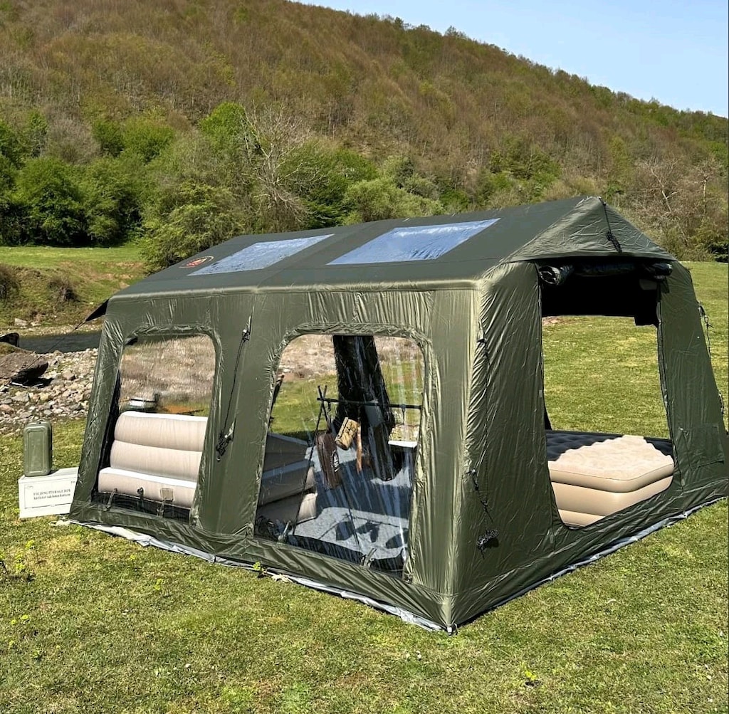 shufa Galaxy 13.68 M2 şişme kamp çadırı 420d oxfort kumaş sıfır ürün - 4
