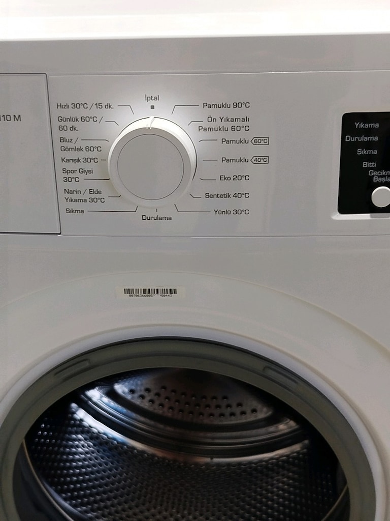 VESTEL 7 KG ÇAMAŞIR MAKİNESİ İZMİR İÇİ 3 AY GARANTİMİZ VARDIR - 6