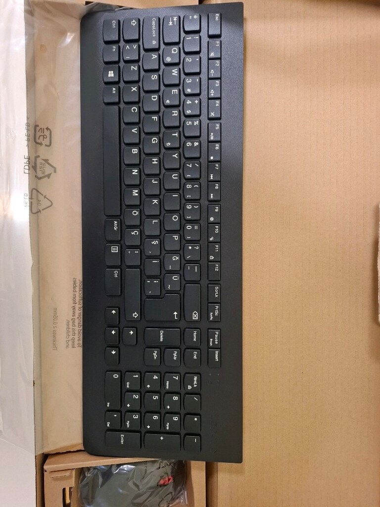 Lenovo Essential Wireless ( Kablosuz) Klavye ve Mouse Combo Set - 3