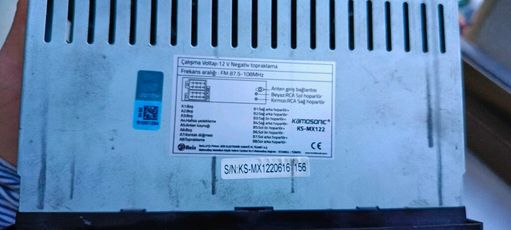 KAMOSONİC OTO TEYP - 3