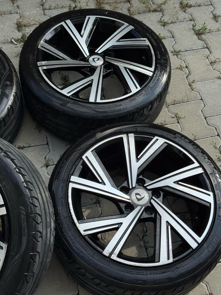 5*112 17 İNÇ BERGAMO JANT LASTİK GOLF JETTA PASSAT CADDY UYUMLU - 3