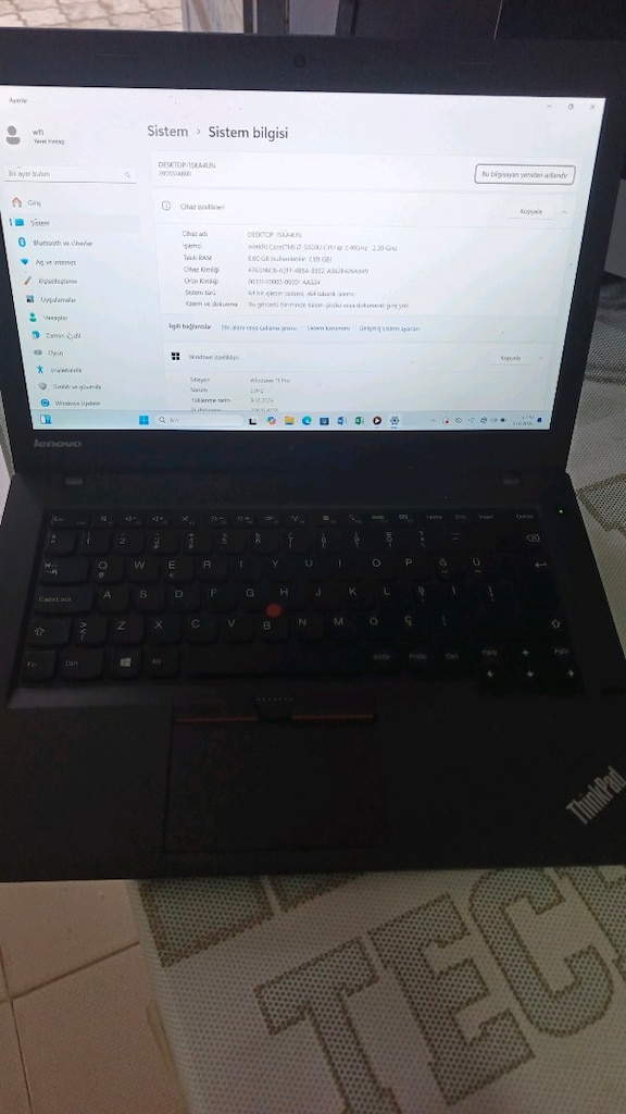 THINKPAD L450 i7 5.nesil 2gb harici ekran kartı - 5
