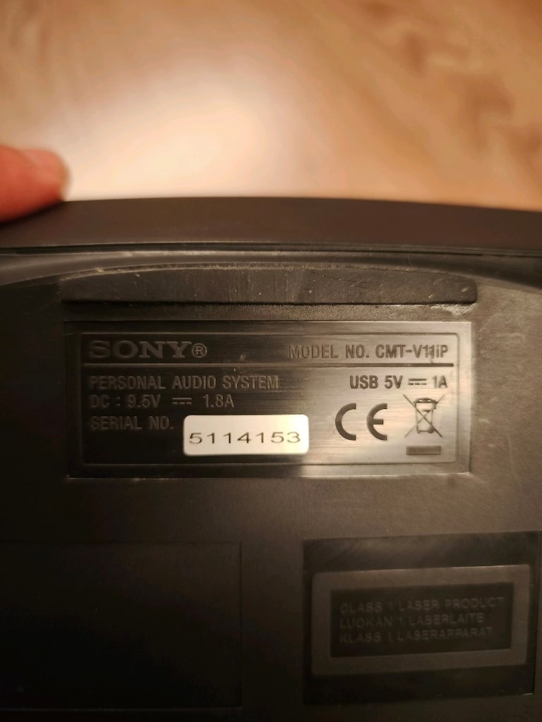 Sony cmt-v11ip - 4