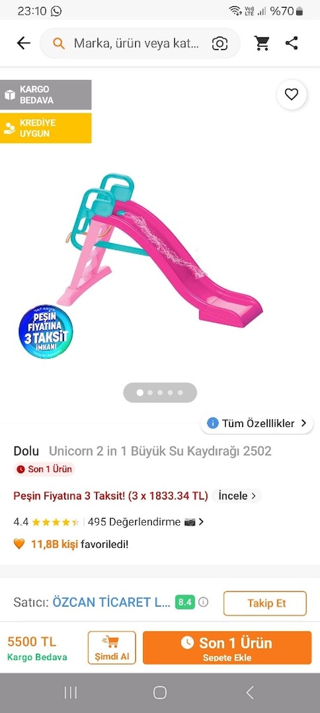 Çocuk Su Kaydırağı-Köpek figürlü katlanabilir çocuk koltuğu - 3