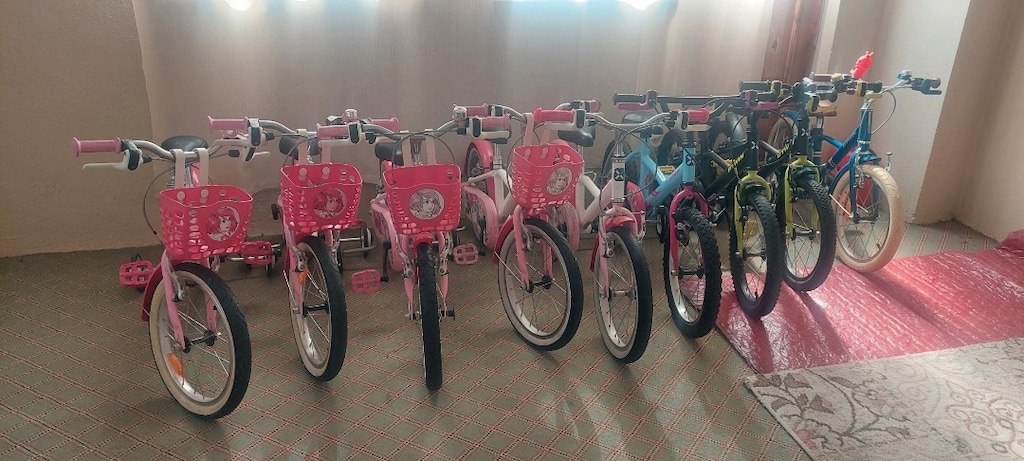 9 ADET 16 JANT DECATHLON BTWIN ÇOCUK BISIKLETI - 5