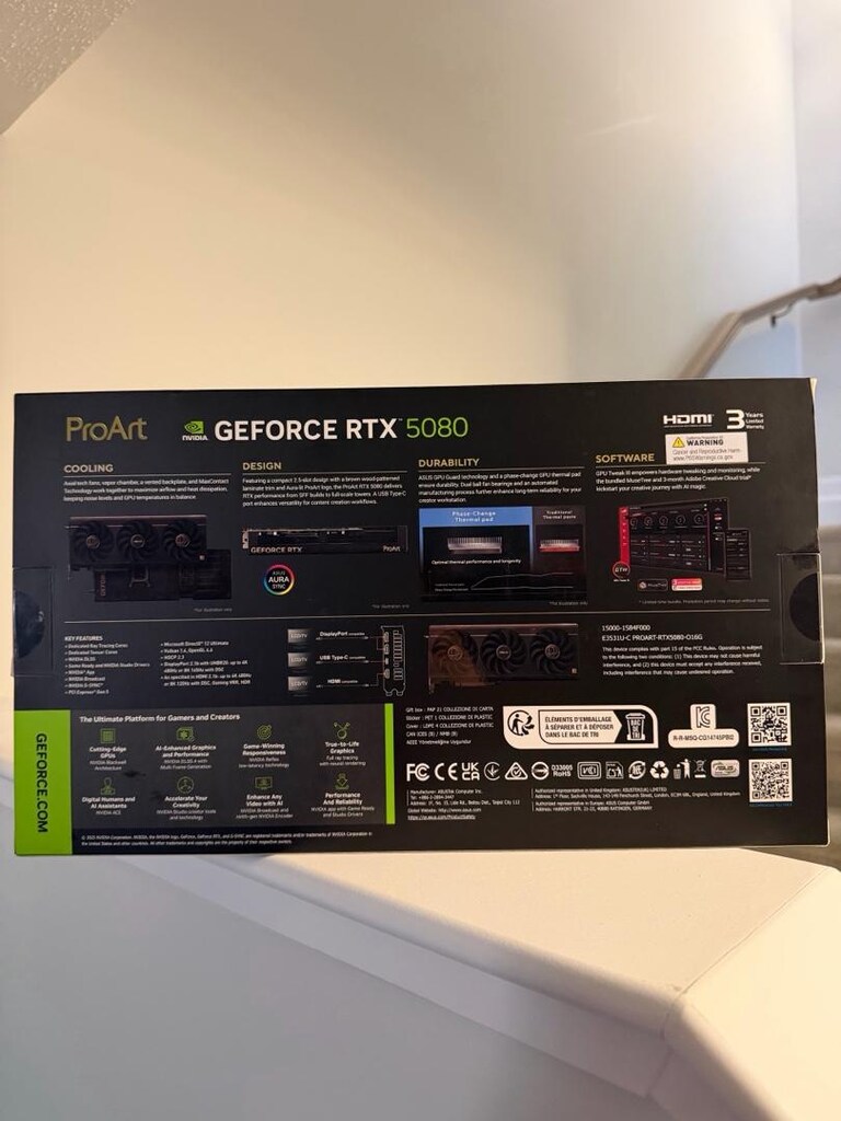 ASUS ProArt OC Edition GDDR7 GeForce RTX 5080 16 GB Ekran Kartı - 2