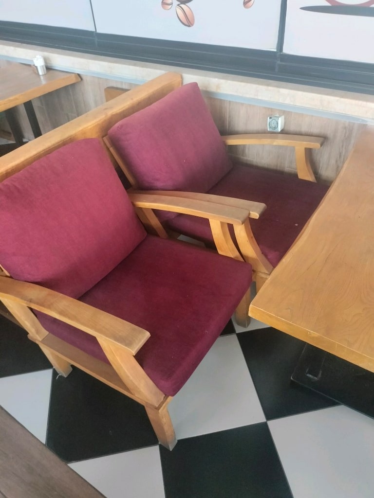 cafe satılık koltuk ve masa takımları - 3