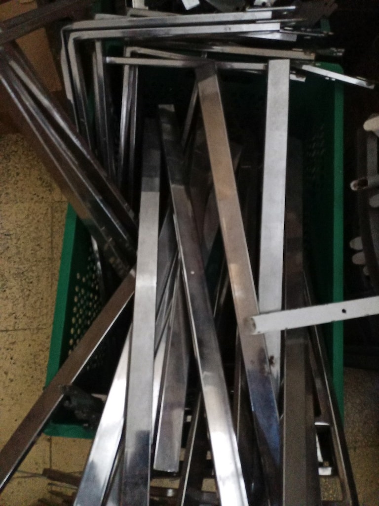 60 cm u tipi giyim raf ayağı - 2