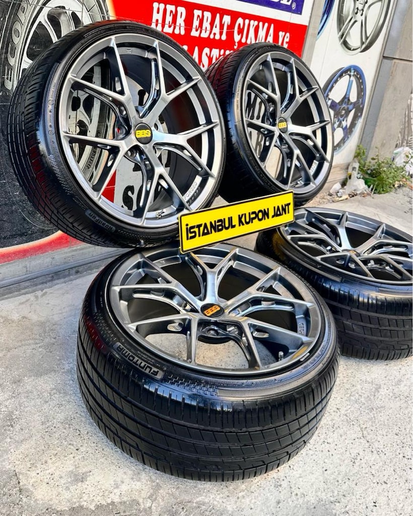 19 inç BBS Fİ-R 5x114.3 JANT LASTİK TAKIMI 215/35/19 235/35/19 DOT2025 - 8
