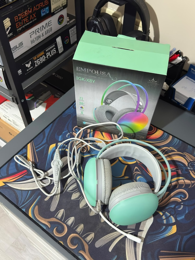 INCA IGK-X8Y Empousa Series 7.1 Surround RGB Oyuncu Kulaklığı - 3