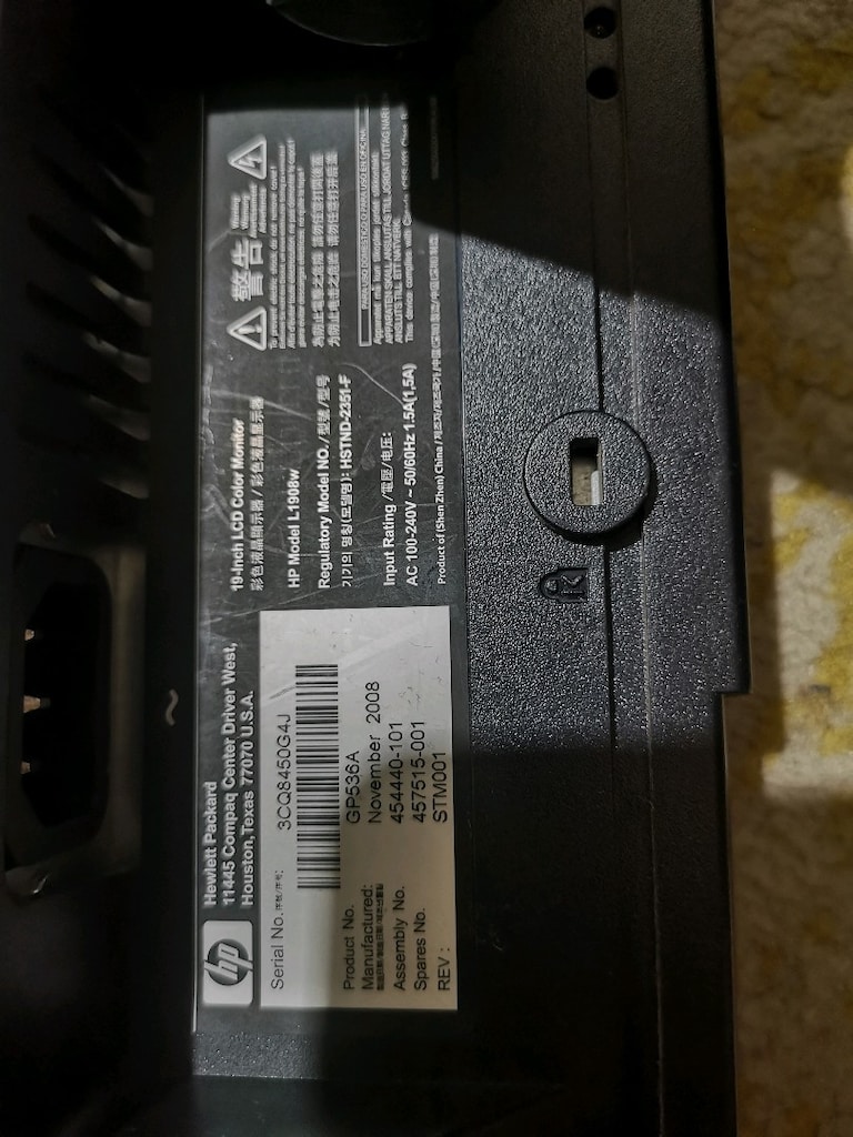 Hp monitör - 2