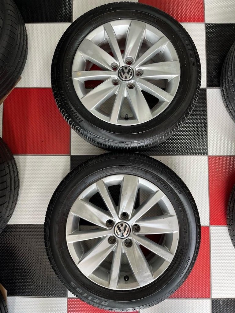 Passat Jetta Orjinal çelik jant 16inç MİCHELİN 205/55/16 yaz lastiği - 7