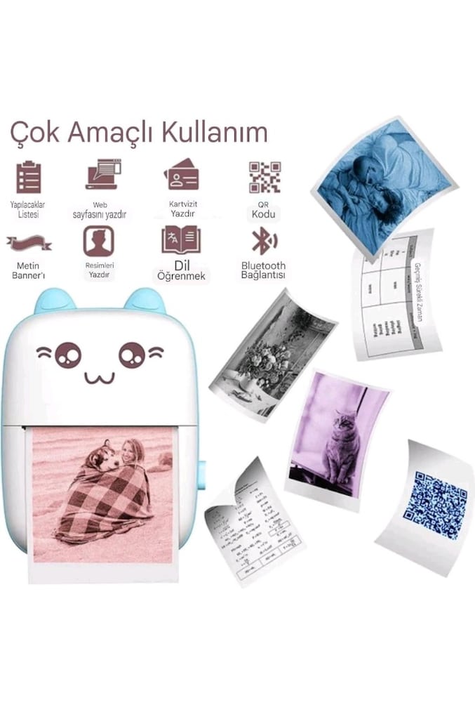 MİNİ TERMAL YAZICI ( MÜREKKEPSİZ SONSUZ BASKI) - 2
