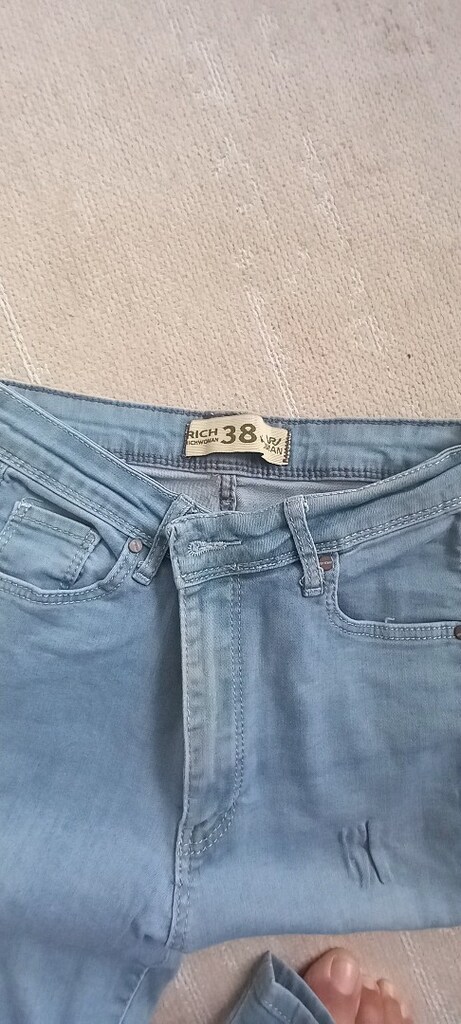 kot pantalon bel 31 cm — görsel 3/7