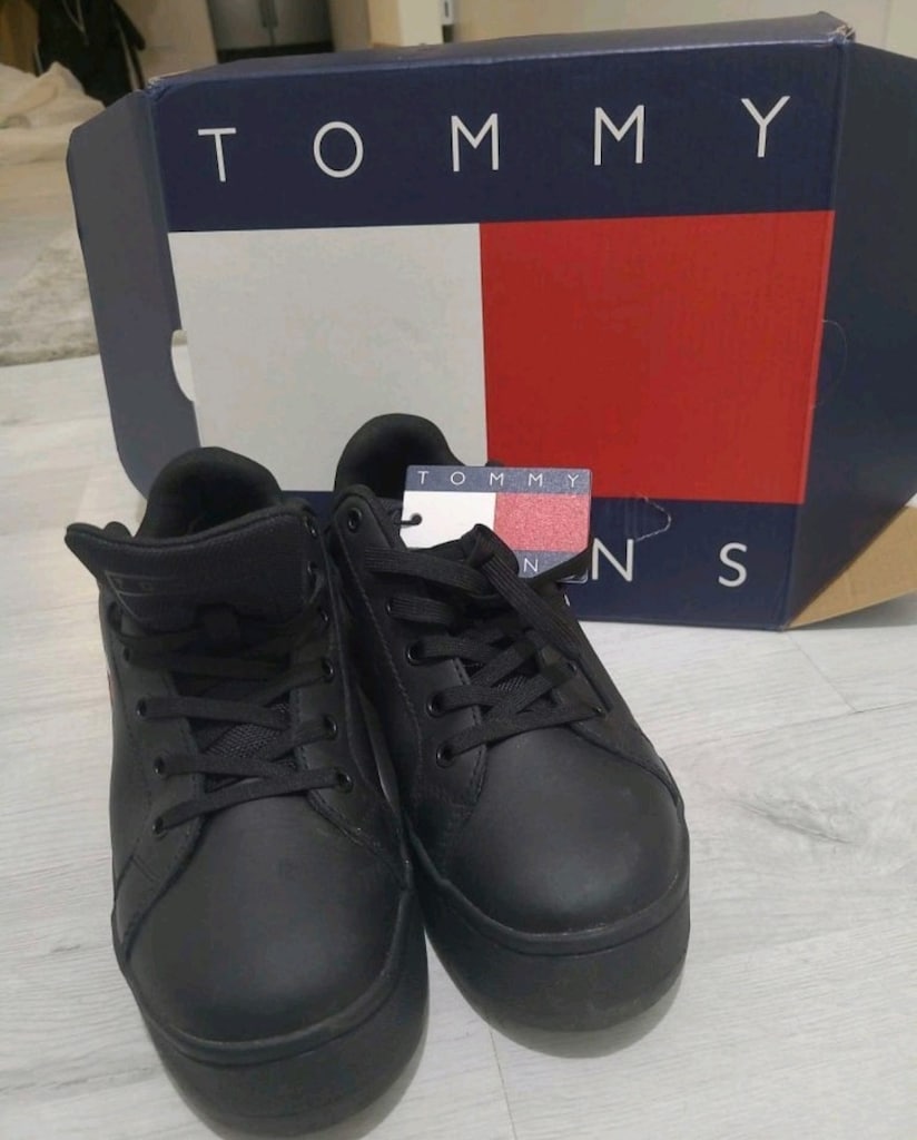 tommy deri ayakkabı