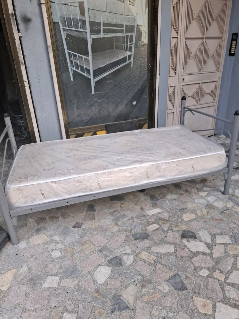 METAL GRİ RANZA İKİ YATAK AYNI GÜN ÜCRETSİZ TESLİMAT - 11