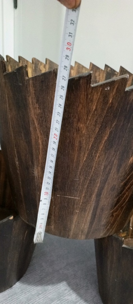 ahşap saksı - 3