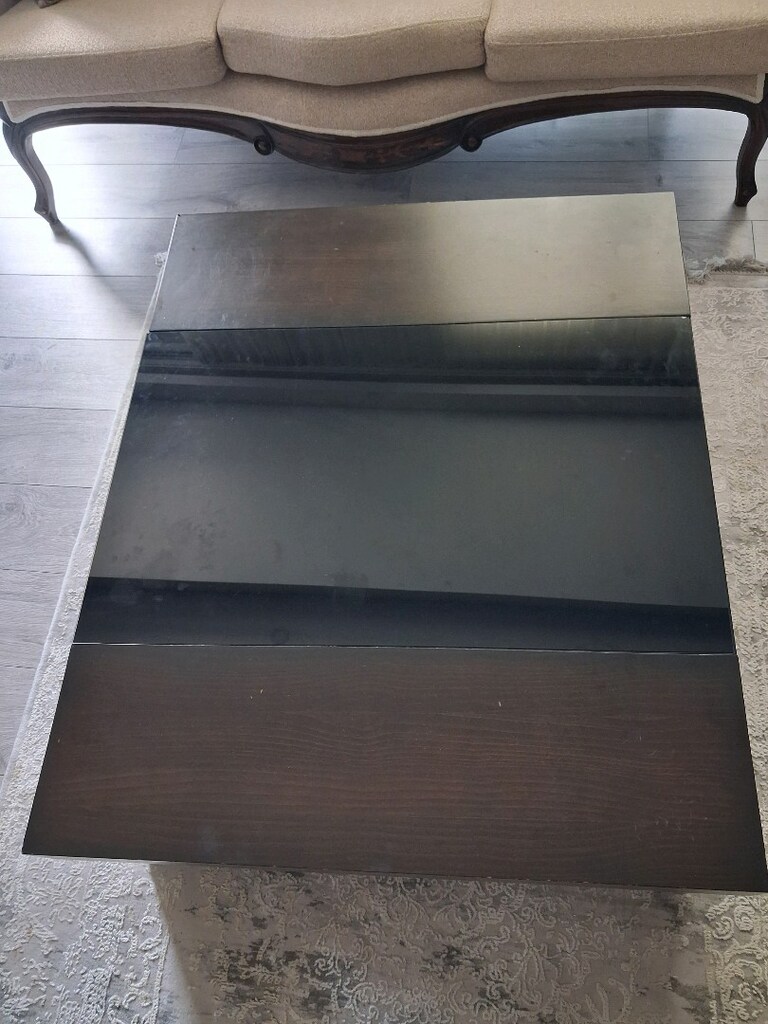 orta sehpa dikdörtgen ceviz renk - 5