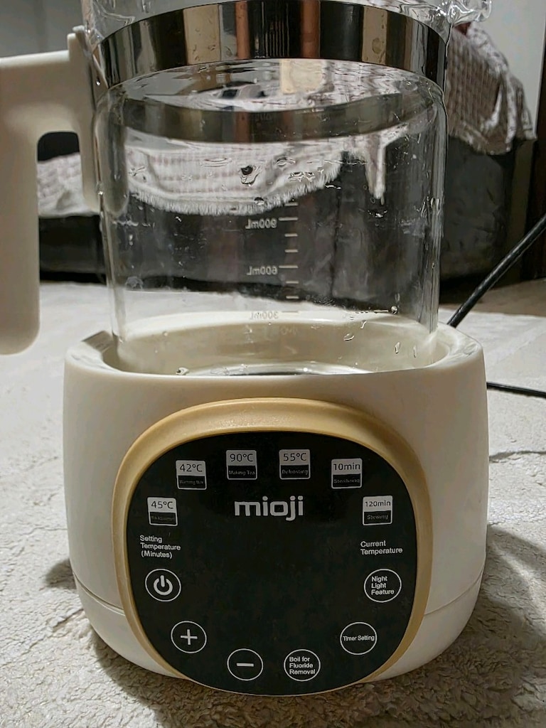 Mioji çok fonksiyonlu ısı kontrollü ve sabitlemeli led ekran kettle - 7