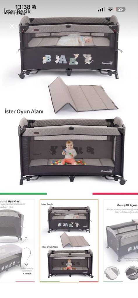 PREGO PREMIUM ANNE YANI OYUN PARKI (YATAK HEDİYELİ) - 6