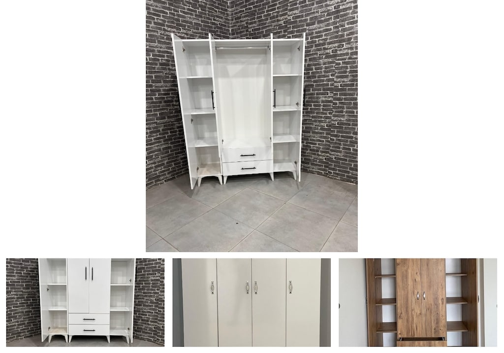 4 kapaklı elbise dolabı ikhcjcribu - 4